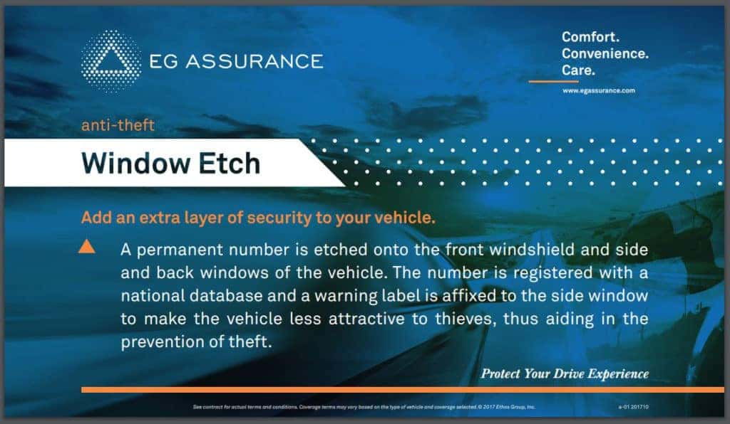 What is VIN Etch Theft Protection? Land Rover Naperville