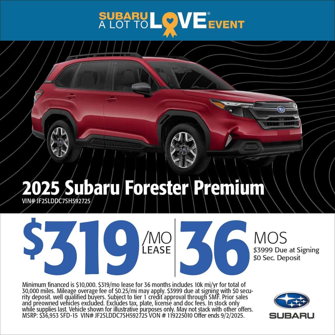 new vehicle specials