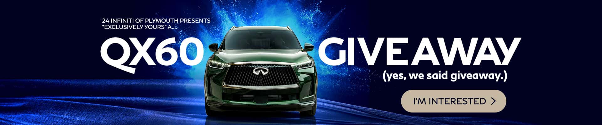 QX60 Giveaway