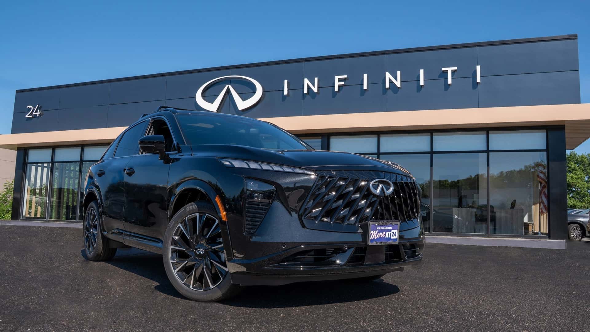 Vehicle outside of dealership