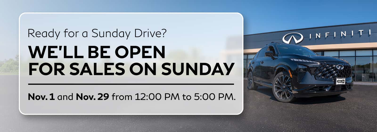 Open Sundays