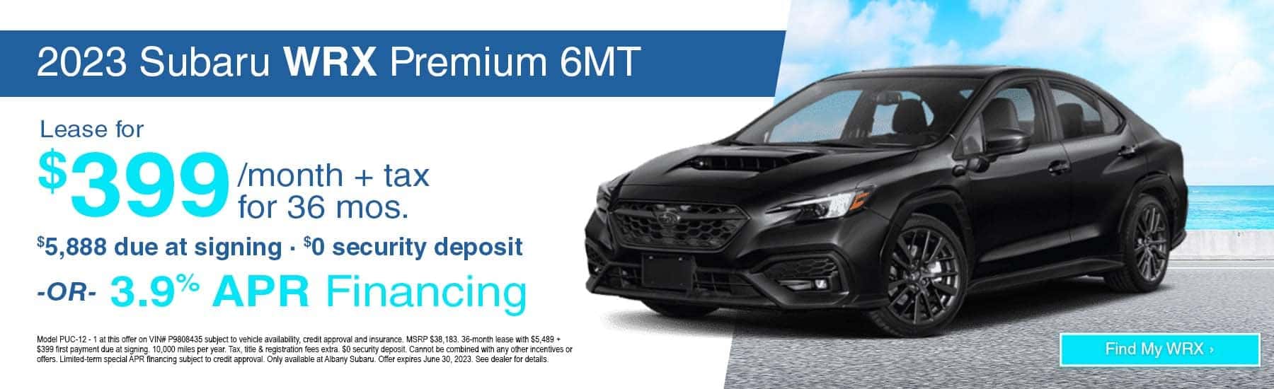 WRX Offer