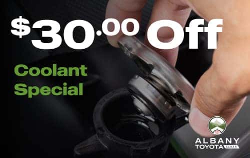 Coolant Special at Albany Toyota