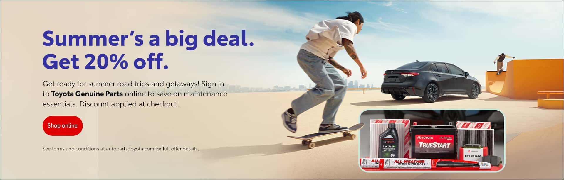 20% Off Toyota Genuine Parts