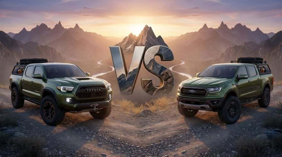 2026 Toyota Tacoma Vs Ford Ranger