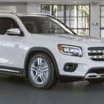 White 2022 Mercedes-Benz GLB_on display-mobile