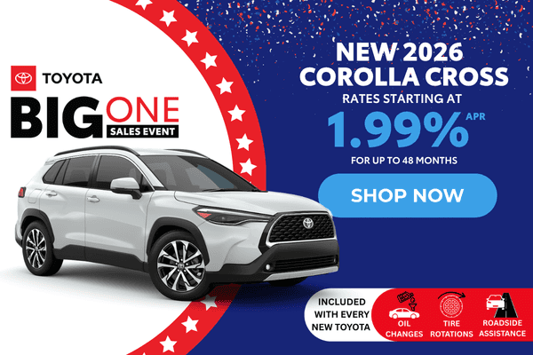 2026 Corolla Cross Offer