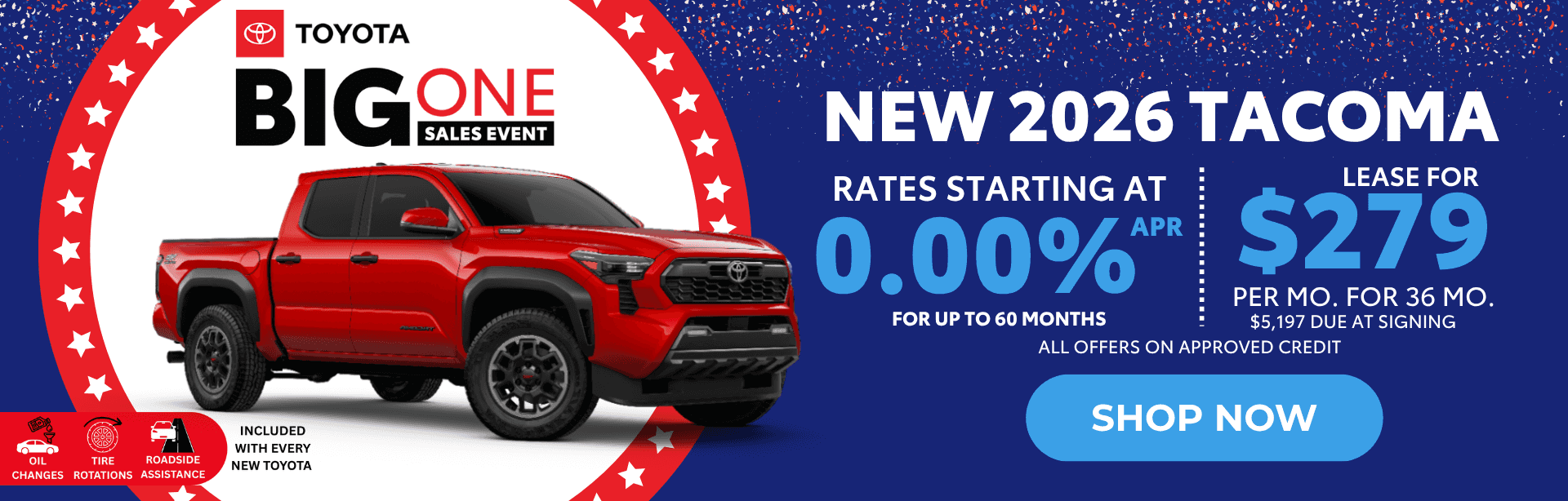 Tacoma Special Offers