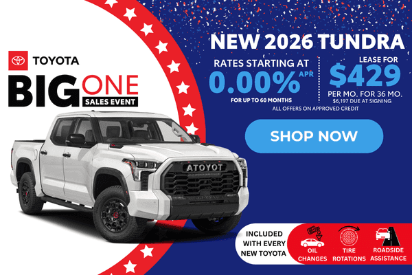 2026 Tundra Offer
