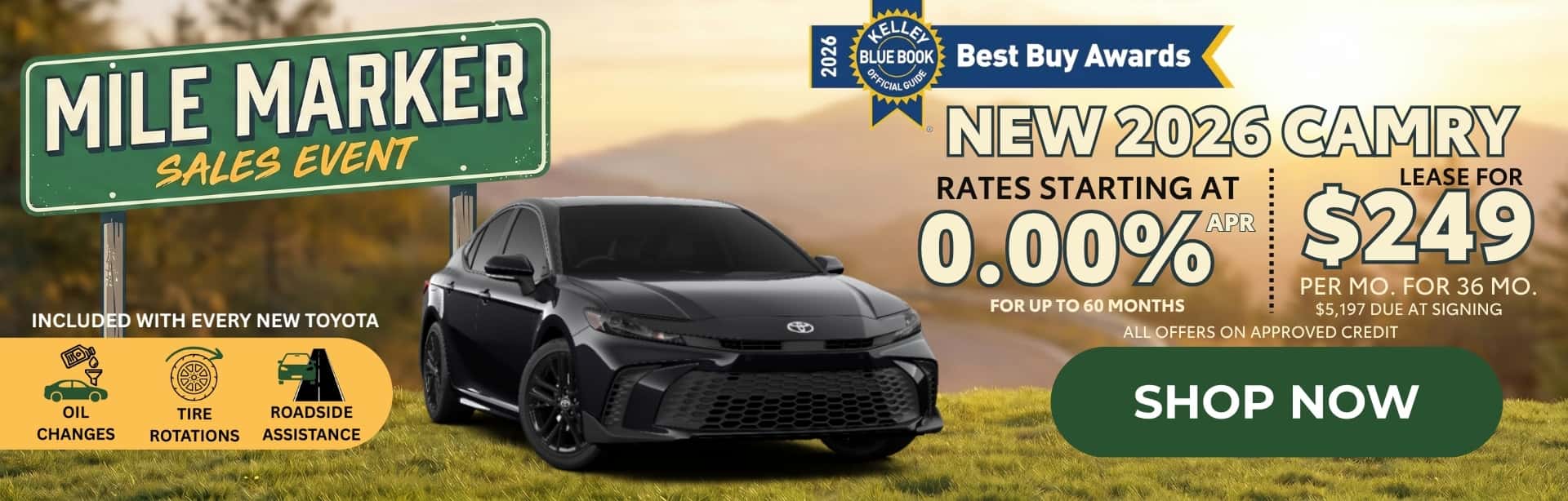 New Camry Special Offers