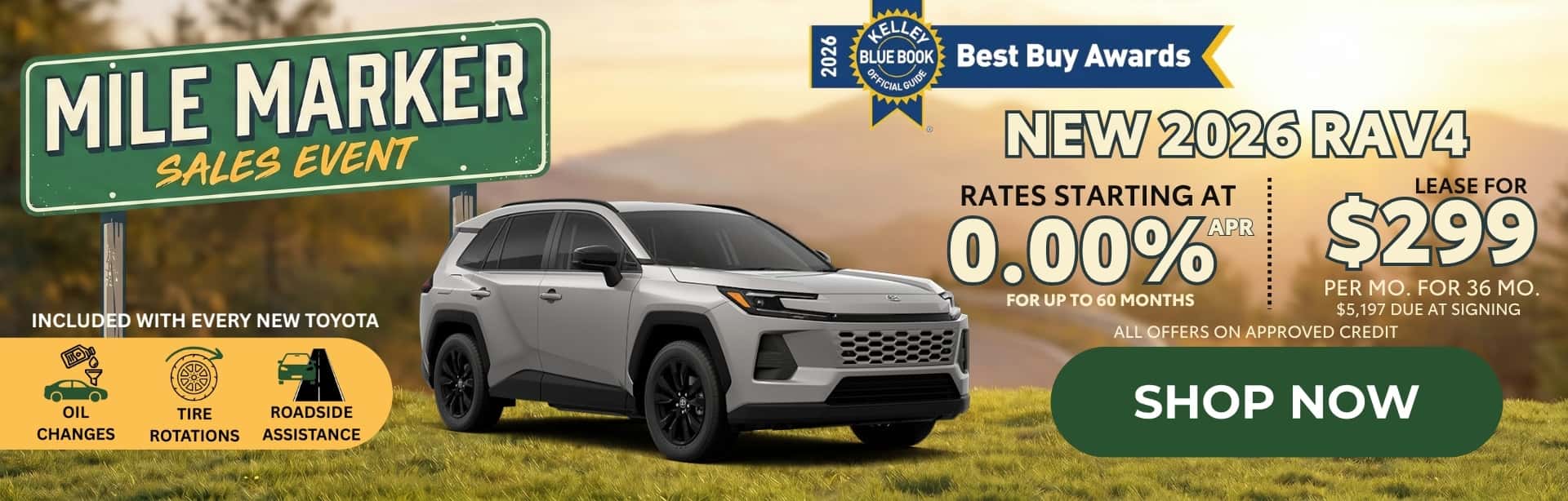 New Rav4 Special Offers