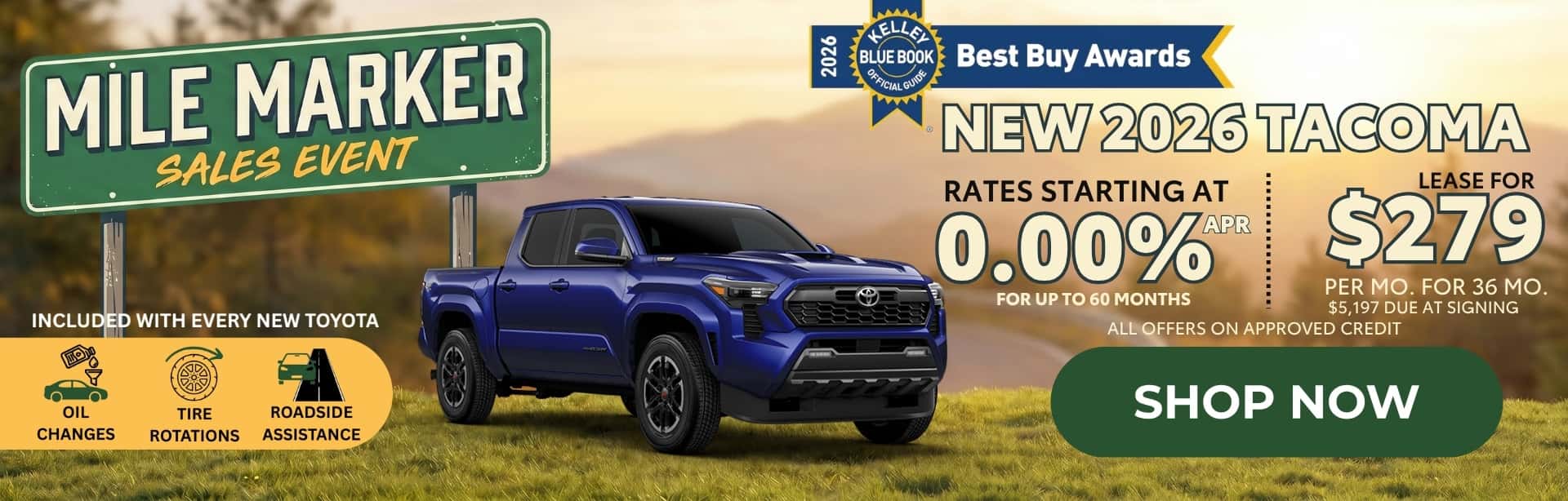 New Tacoma Special Offer