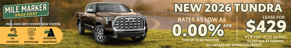 2026 Tundra Offers