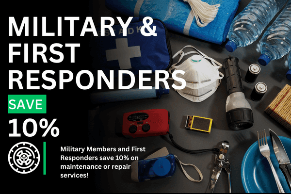 Military and First Responders Coupon