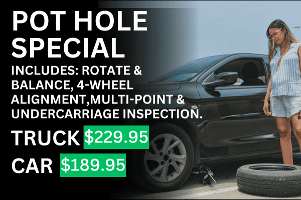 Pot Hole Special Coupon