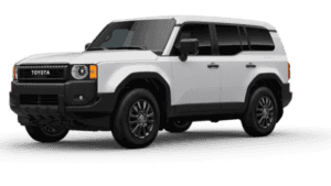 Toyota Land Cruiser in Ice Cap