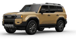 Toyota Land Cruiser in Trail Dust w/ Grayscape roof