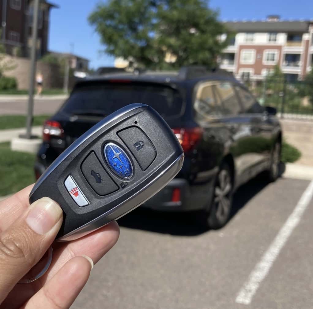 Subaru Car Key