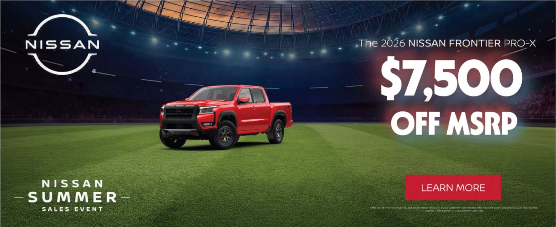 $7,500 OFF MSRP