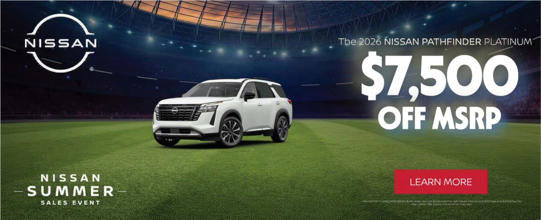 $7,500 OFF MSRP