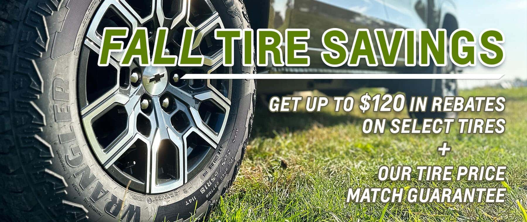 Fall Tire Rebates