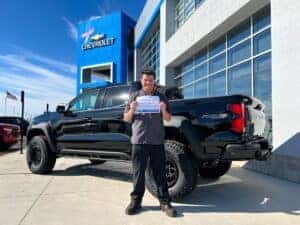 Paul VanderMale with his Employee Spotlight Certificate