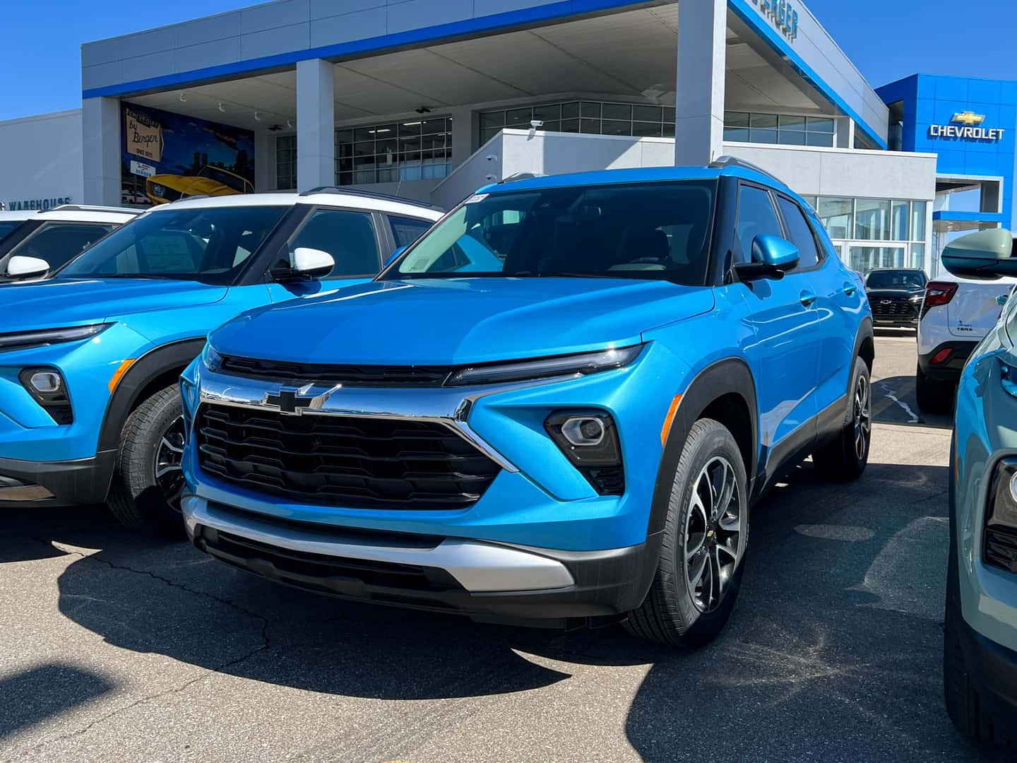Blue 2025 Trailblazer LT FWD at Berger Chevy