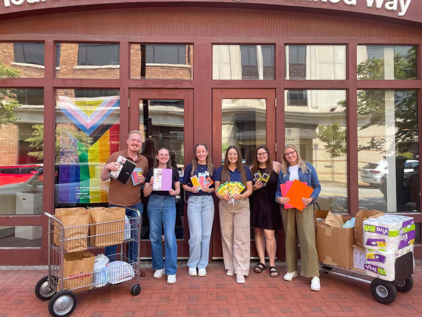 Stuff the Bus School Supply Donation