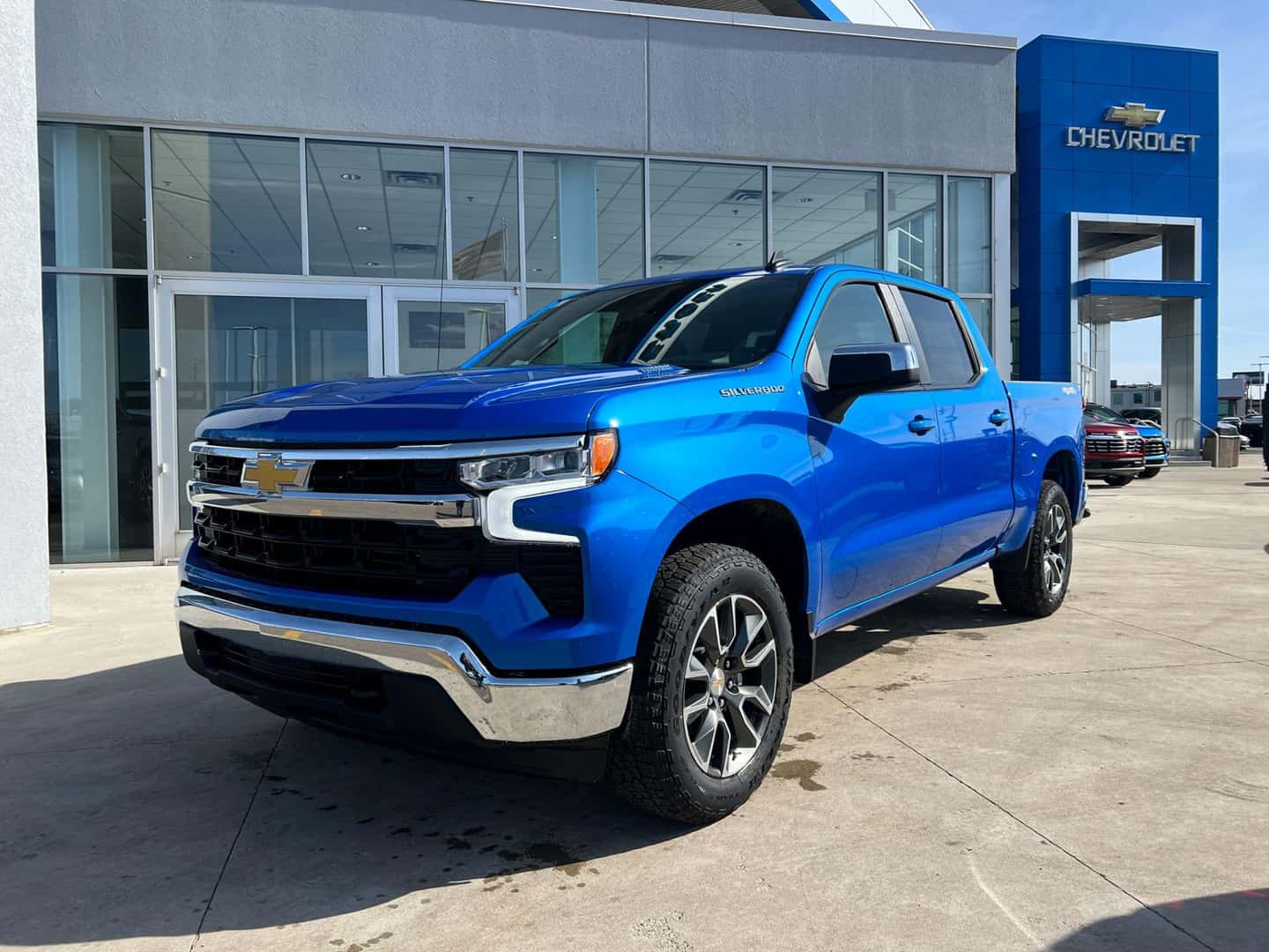 blue Chevy Silverado 2FL at Berger Chevy