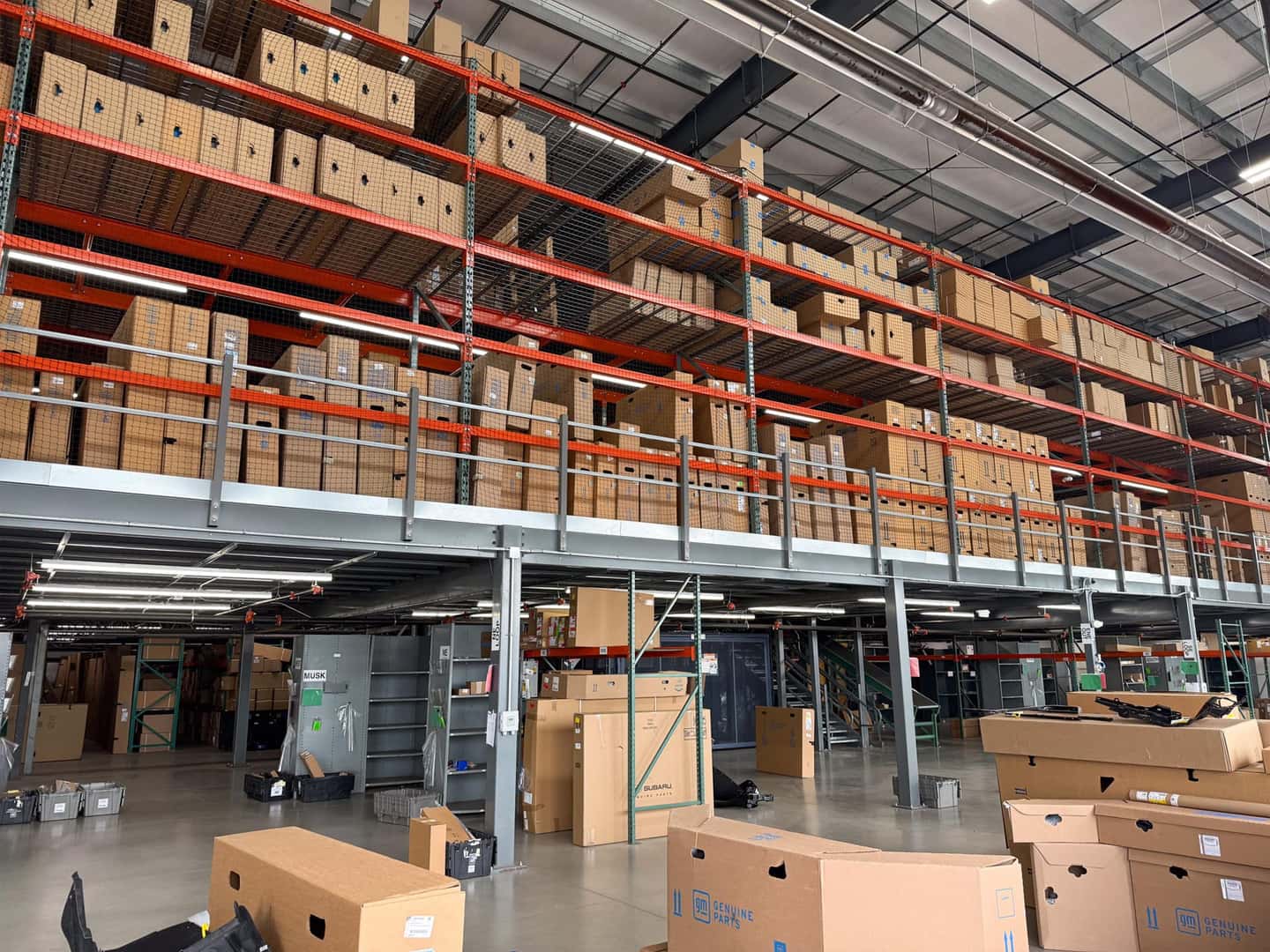 Inside of Berger Warehouse