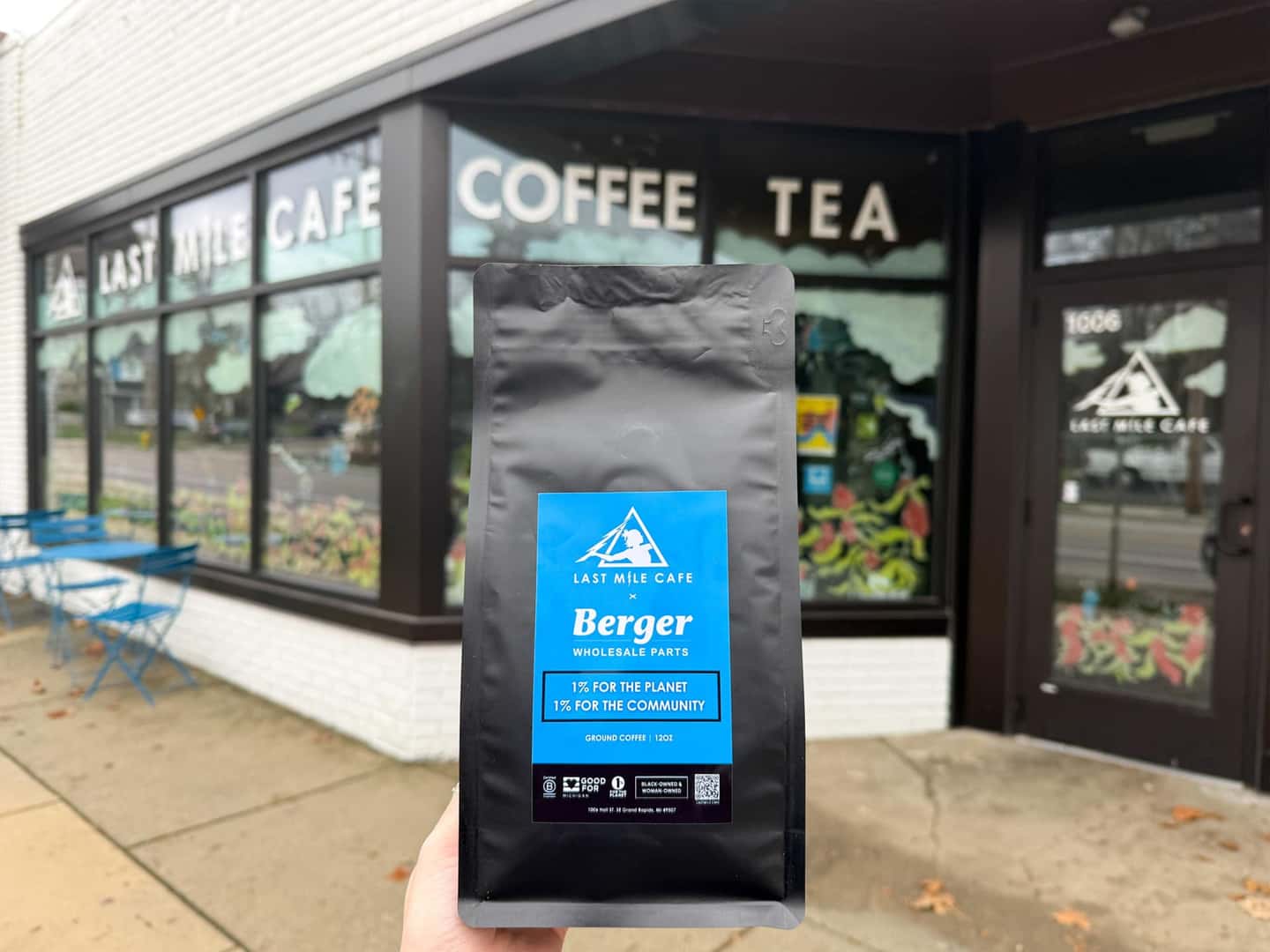 Berger x Last mile Cafe Coffee