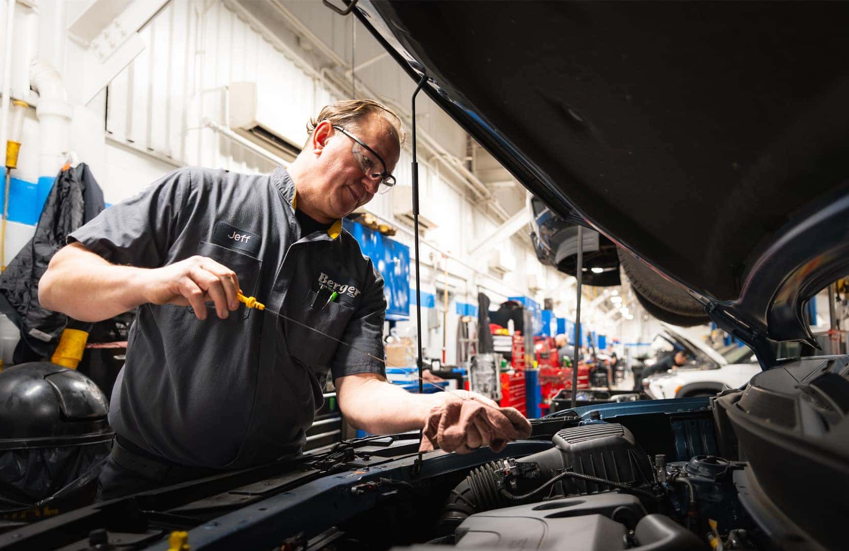 Get Regular Oil Changes at Berger Service