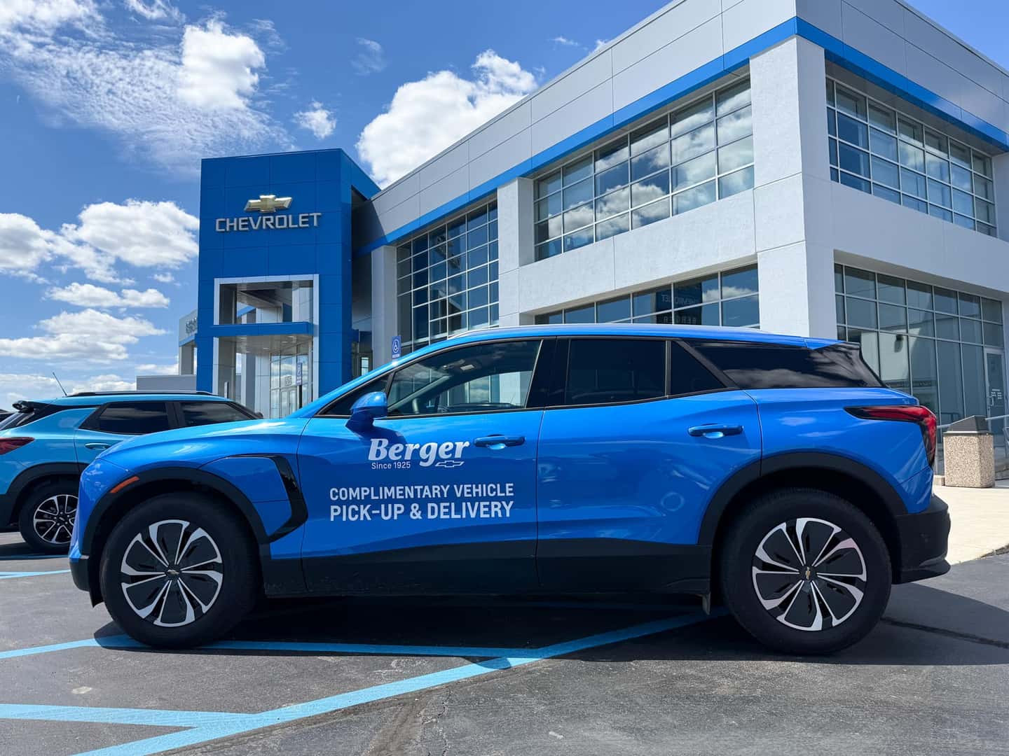Berger Service offers free pick up and delivery for local customers