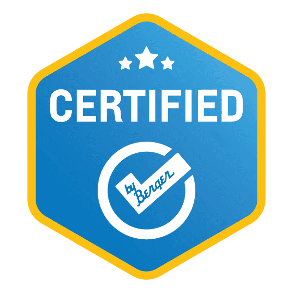 Certified By Berger Logo