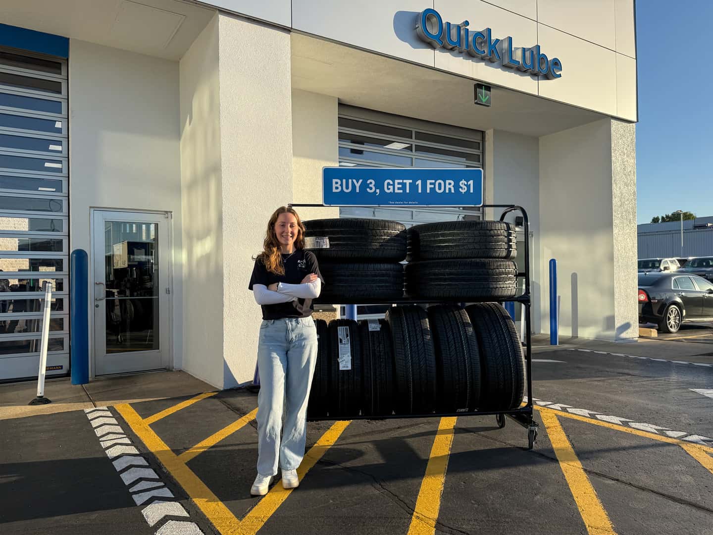Buy 3 Tires, Get 1 for $1 at Berger Service
