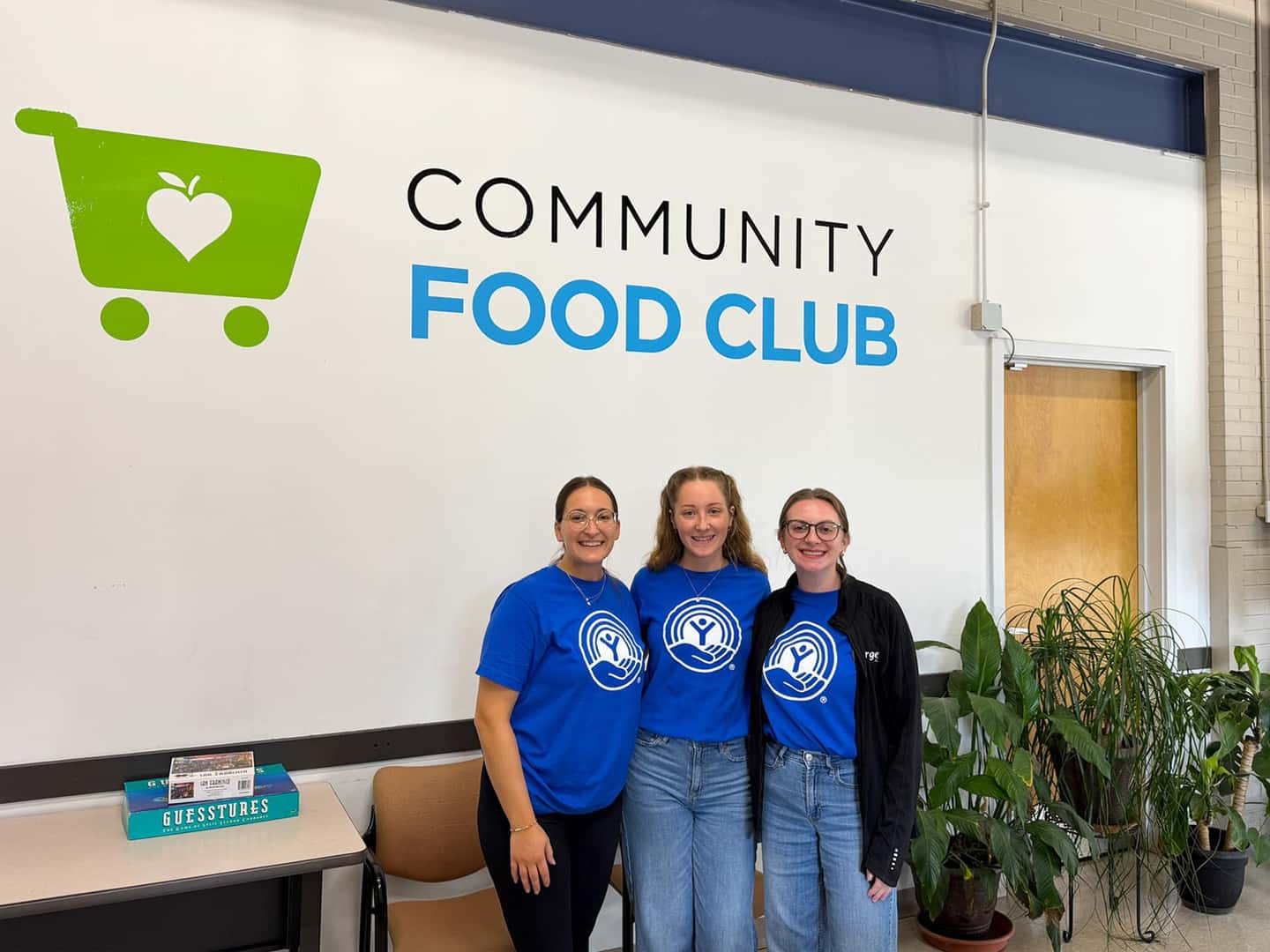 Berger team at Community Food Club