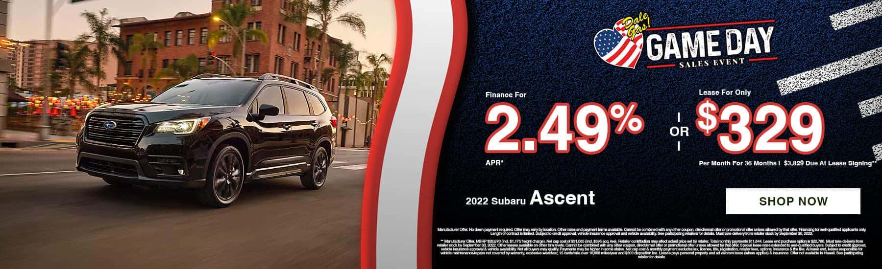 1800×550 Offer (Subaru Only)-aug-22 (1)