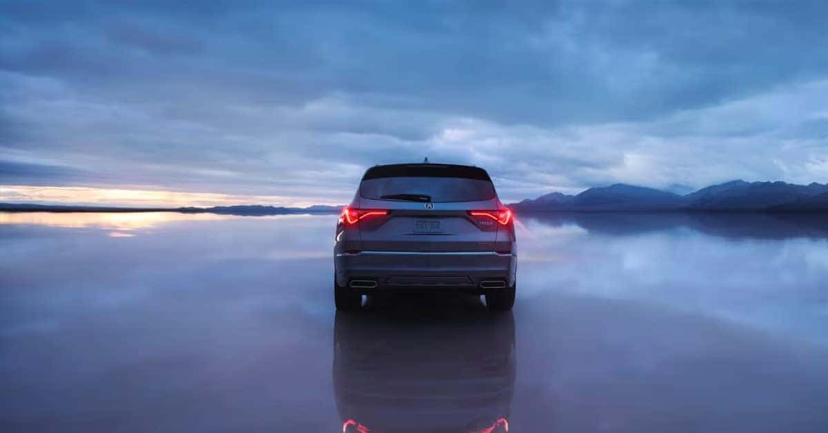 An image of the rear part of a 2026 Acura MDX