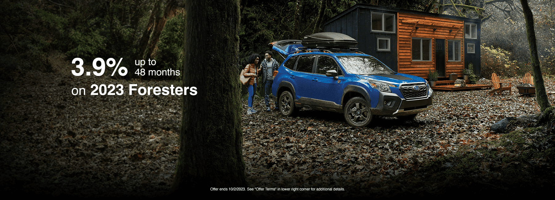 3.9% up to 48 months on 2023 Foresters