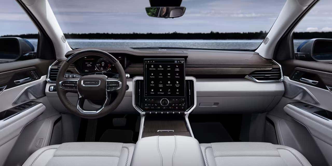 2025 GMC Acadia front seat interior dash