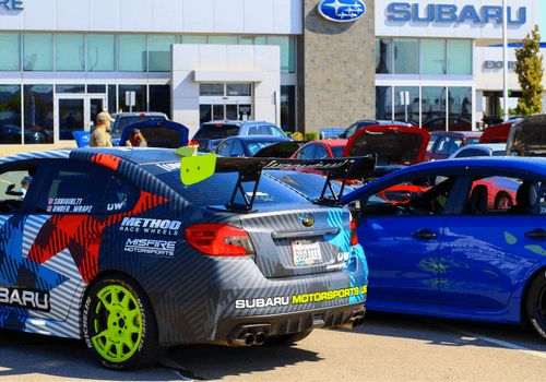 OK Subies Car Show at Bob Moore Subaru