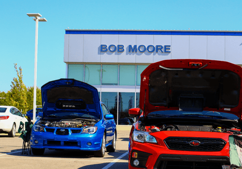 OK Subies Car Show at Bob Moore Subaru