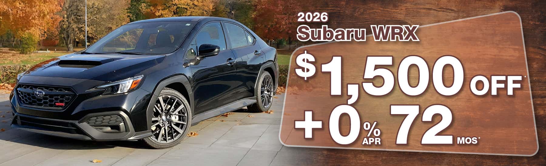 2026 Subaru WRX