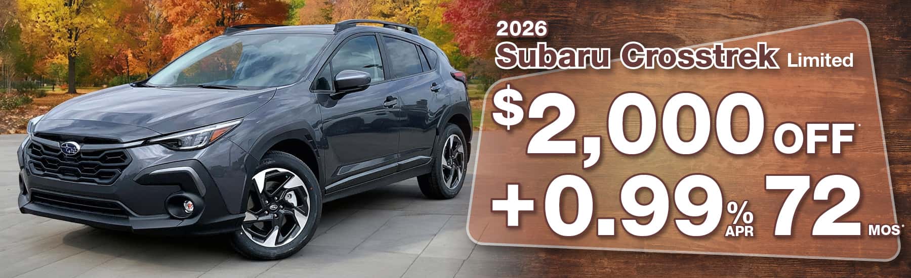 2026 Subaru Crosstrek Limited