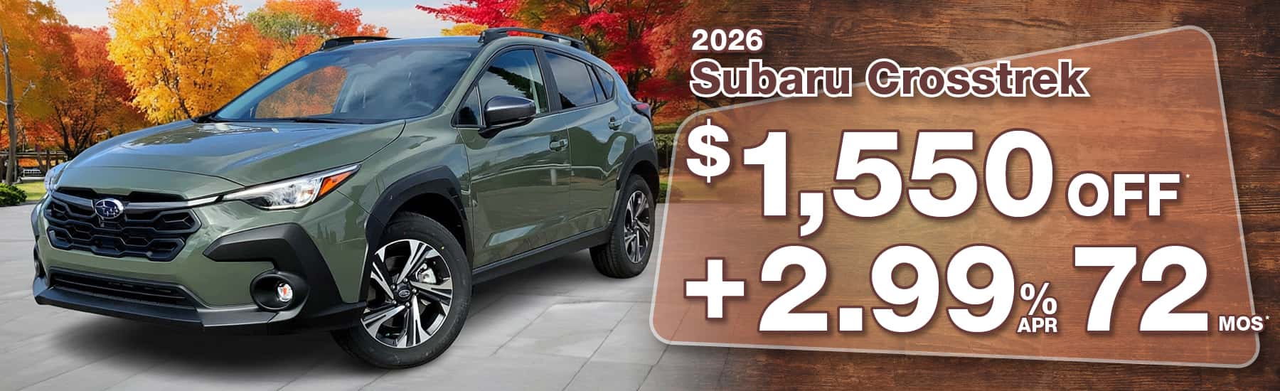 2026 Subaru Crosstrek