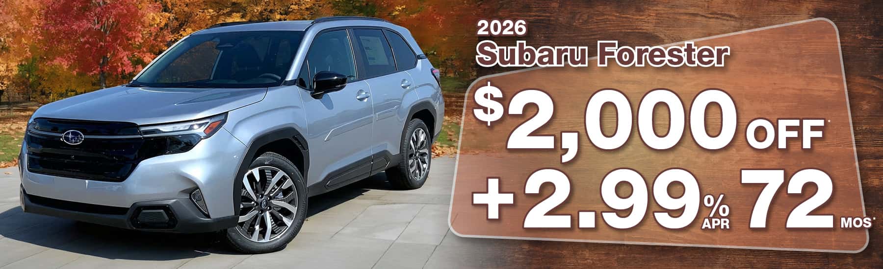 2026 Subaru Forester