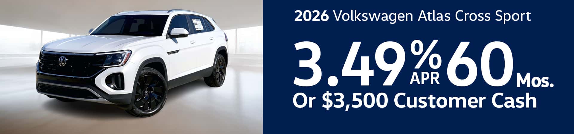 2026 Volkswagen Atlas Cross Sport