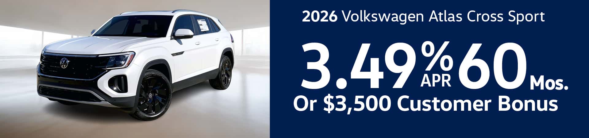 2026 Volkswagen Atlas Cross Sport