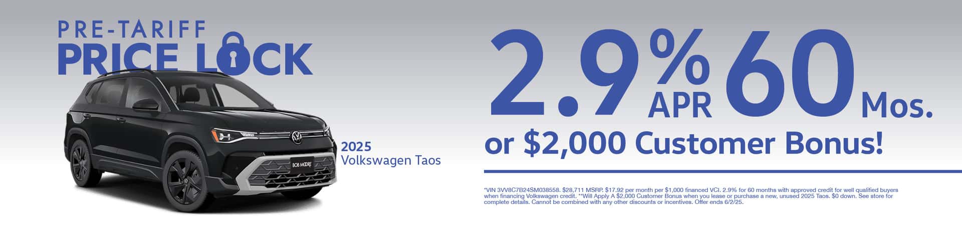 2025 Volkswagen Taos