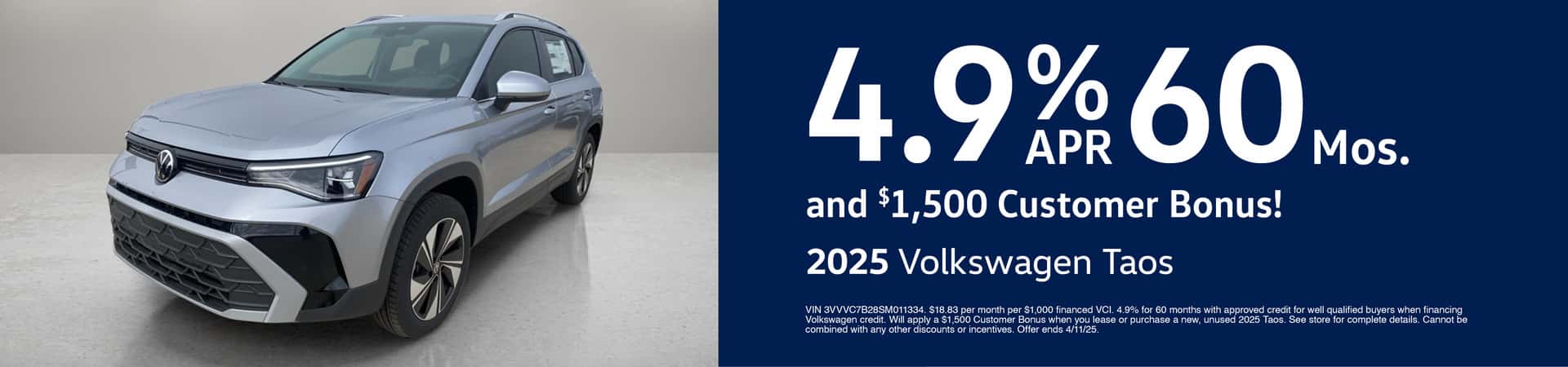 2025 Volkswagen Taos